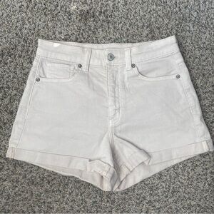 AMERICAN EAGLE stretch denim mom shorts